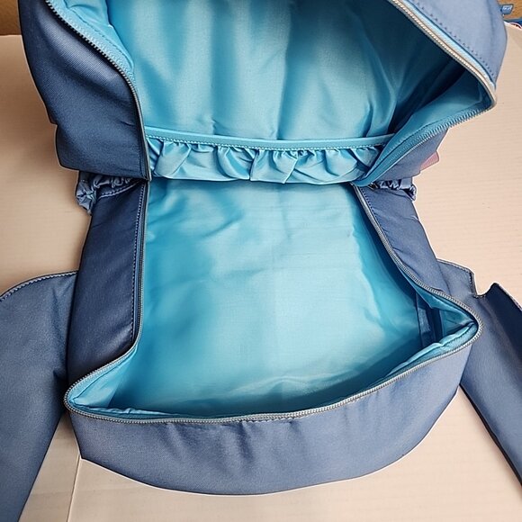 NWT Disney Loungefly Lilo & Stitch Clutching Heart Backpack Full Size School - Picture 13 of 13